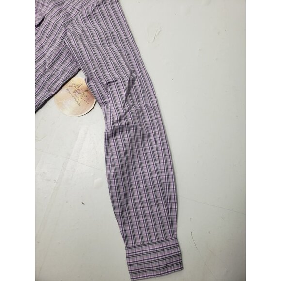 Aura from the Women at Wrangler LU8091M Pearl Western Snap-Up Long Sleeve Size M - Picture 10 of 16